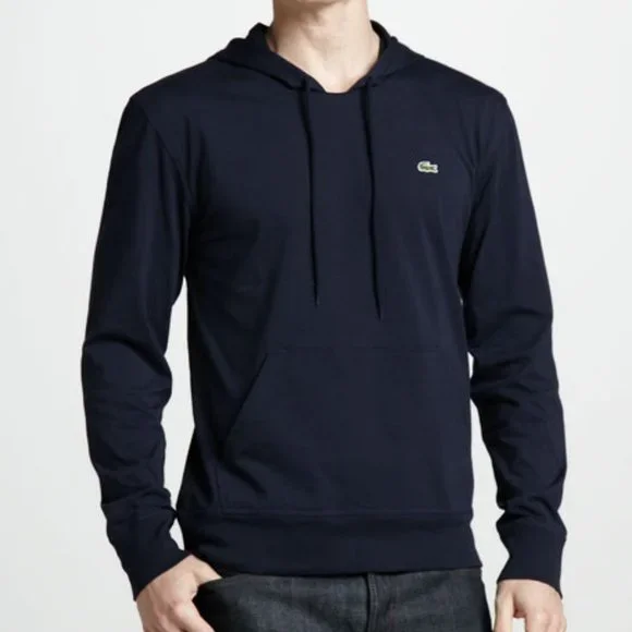Lacoste jersey hoodie cheap